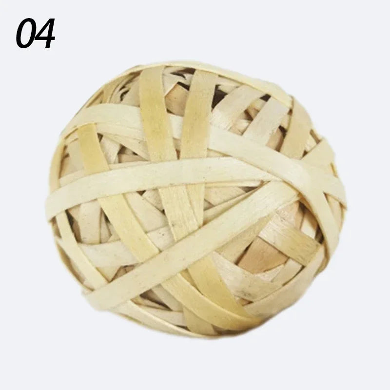 7CM Chewing Braided Ball Guinea Pig Rabbit Hamster Small Animal Play Pet Interactive Chew Toy