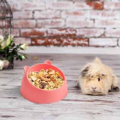 Hamster Feeding Bowl Hamster Food Water Bowl For Rabbit Guinea Pig Small Pets Feeder Dish Pet Food Bowl Supplies