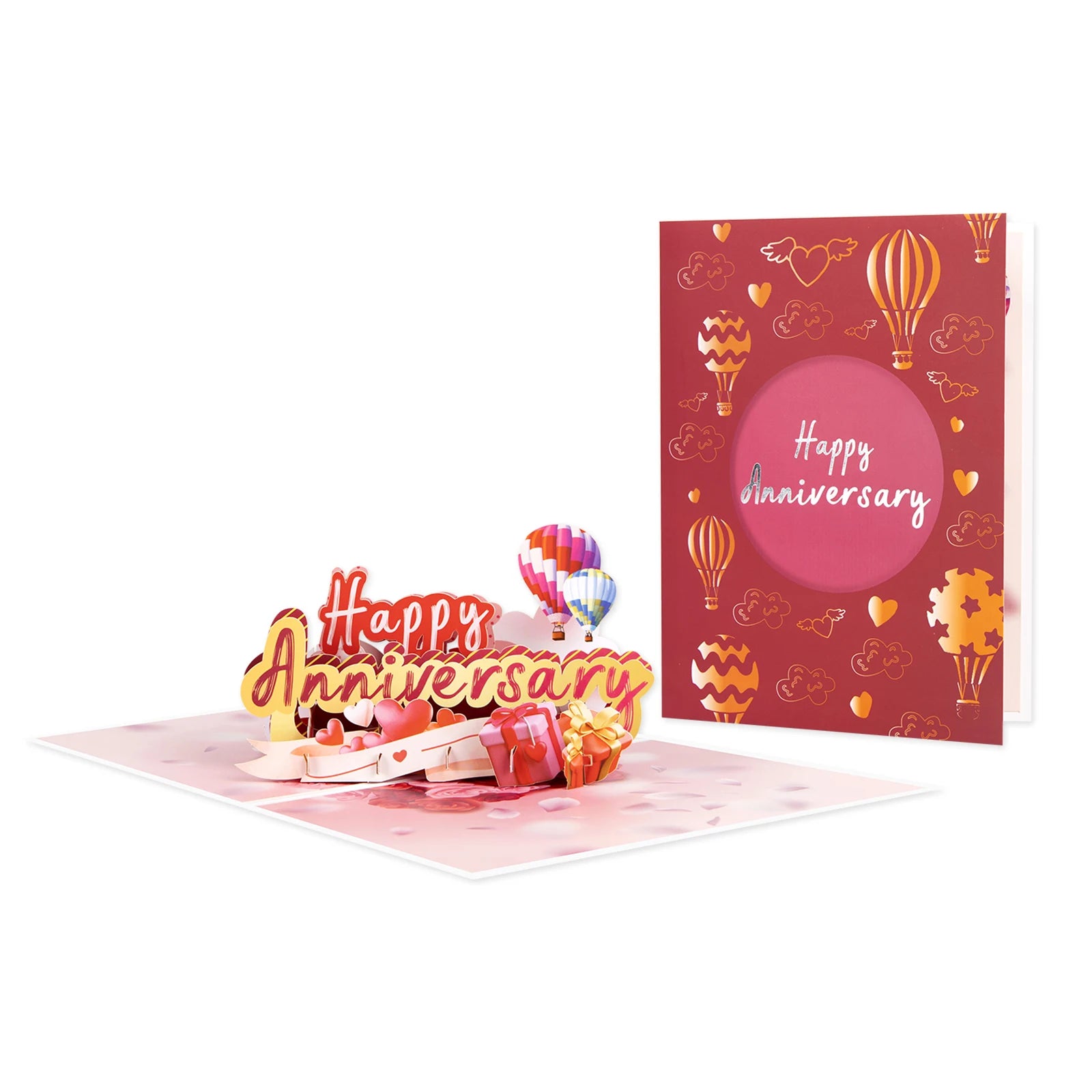 3D Cards Flowers Birthday Card Anniversary Maple Cherry Tree