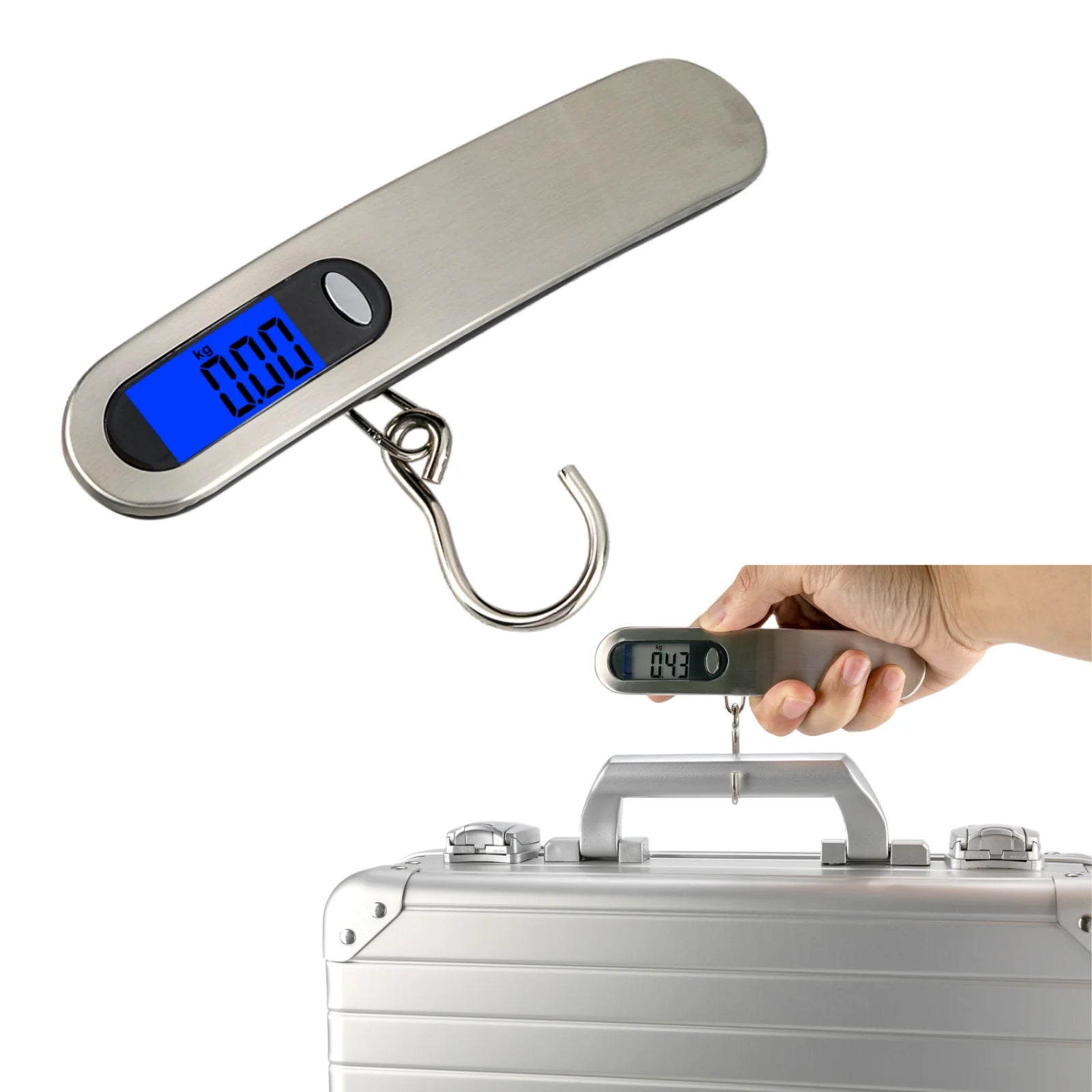 Luggage Weighing 50kg Digital Electronic Scale,carry-on,shopping Fishing Travel Luggage and Bags,outdoor,airport,supermarket