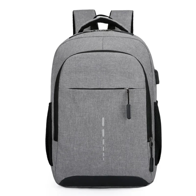 Multifunctional Backpack for Commuting Simple and Stylish Backpack Large Capacity Business Travel with USB Student Computer Bag