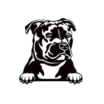 Cars Accessorie Decals Funny Dog With Name Car Decal Dogs Pet Animals Laptop Vinyl Sticker For Apple MacBook Pro/Air Decoration