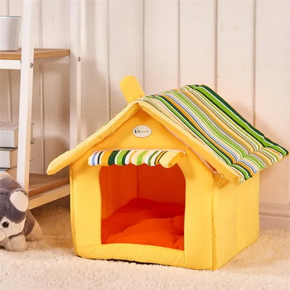 Soft Indoor Pet Tent House for Small to Medium Dogs & Cats