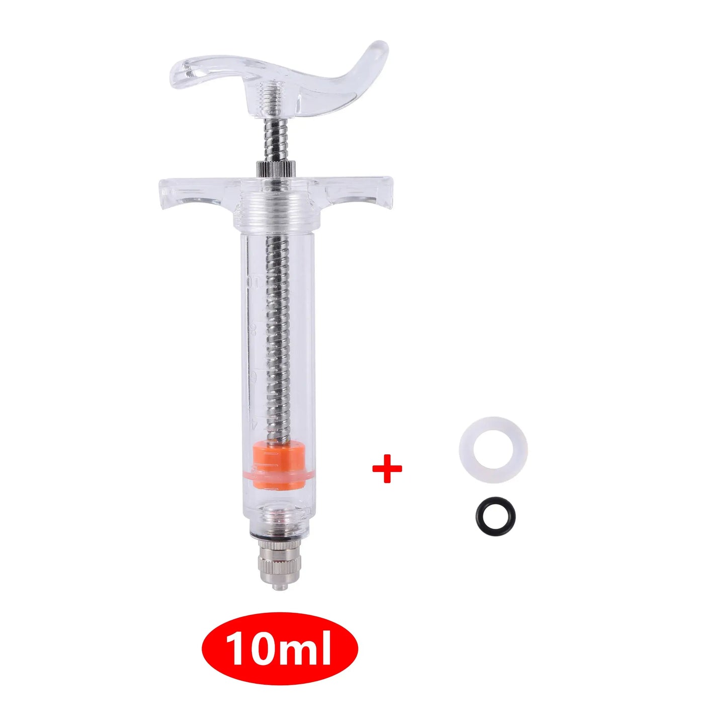 10ml 20ml Veterinary farm poultry family Syringe food Injection Animals bird canary parrot feeding water tool Needle