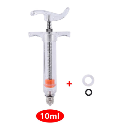 10ml 20ml Veterinary farm poultry family Syringe food Injection Animals bird canary parrot feeding water tool Needle