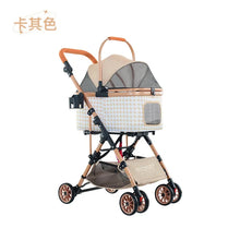 Detachable Pet Cart Detachable One Car Three-purpose Universal Pet Cart for Cats and Dogs