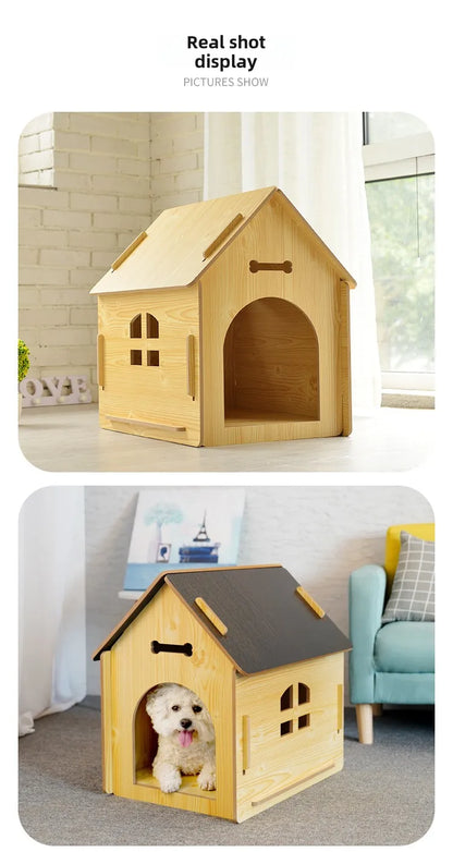 Pet House Large Space All-season Universal Removable Easy To Install Ventilation and Breathable Strong and Durable Pet Villa