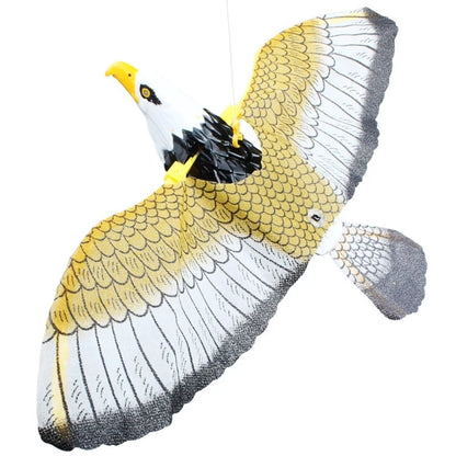 NONOR Cat Interactive Toys Simulation Bird Electric Hanging Eagle Flying Bird Cat Teasering Play Cat Stick Scratch Rope Pet Toys