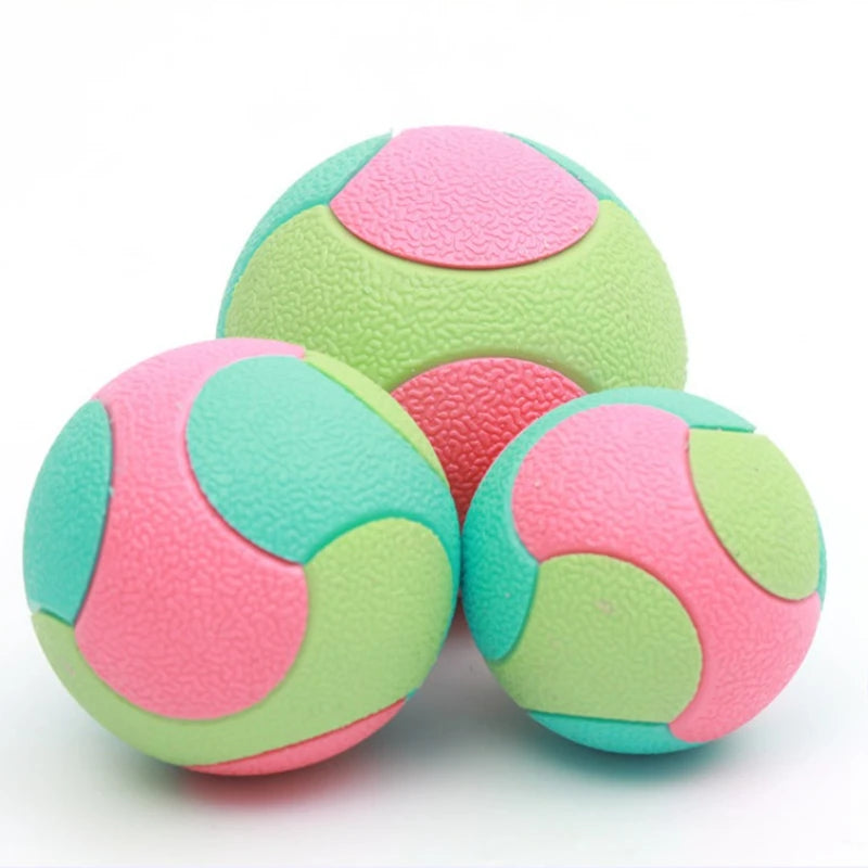 Pet Dog Interactive Ball Toy Training Chew Play Fetch Bite Toys Solid Rubber Dog Balls Pet Supplies