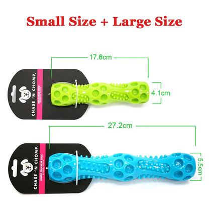 Caitec Dog Toys Squeaking Stick Springy Suitable for Tossing and Chasing Very Soft Pet Toy