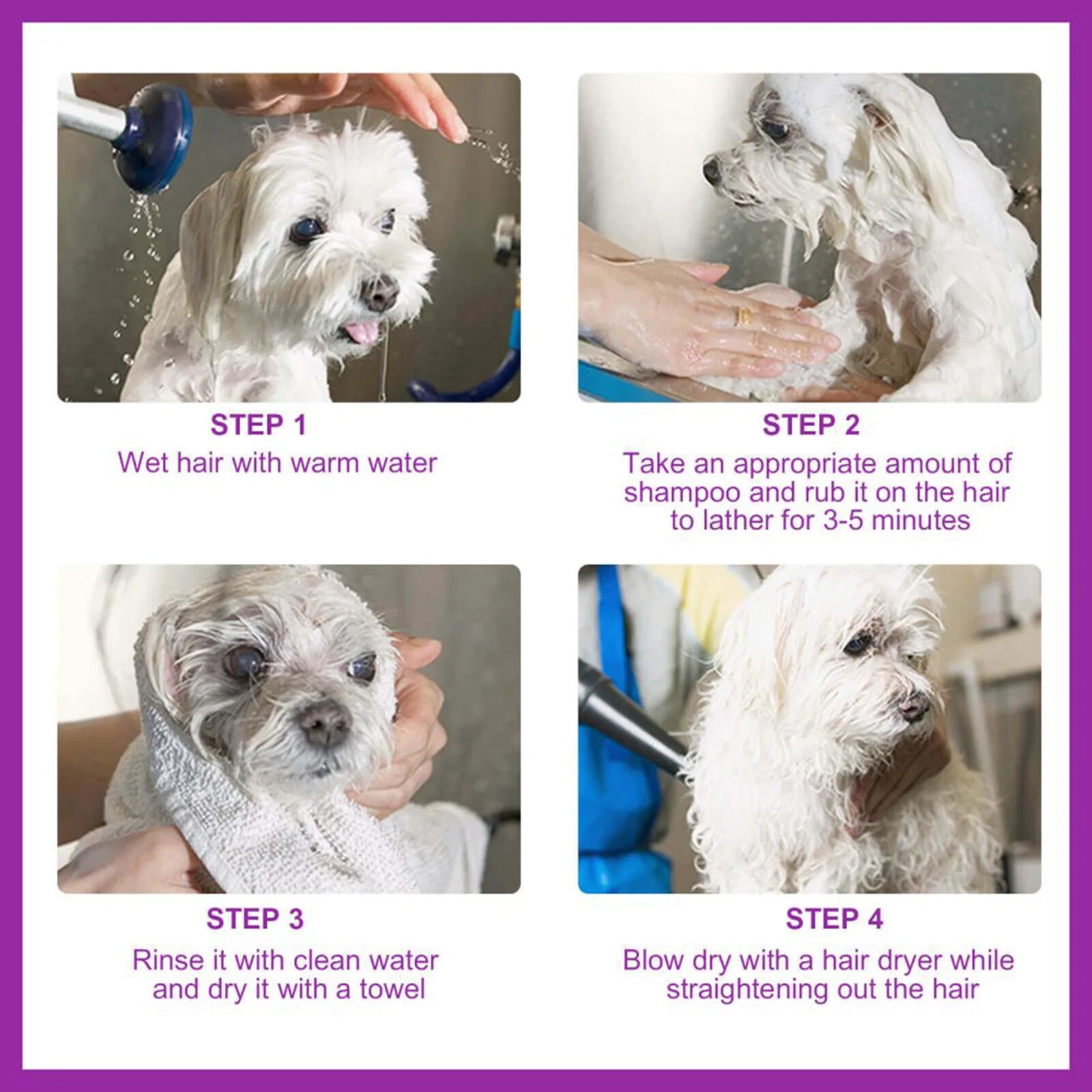 Pet Shampoo Flea Killer Hair Softening Relieve Itching Ph Balanced Cleaning Moisturizing Smooth Dog Shampoo for Sensitive Skin