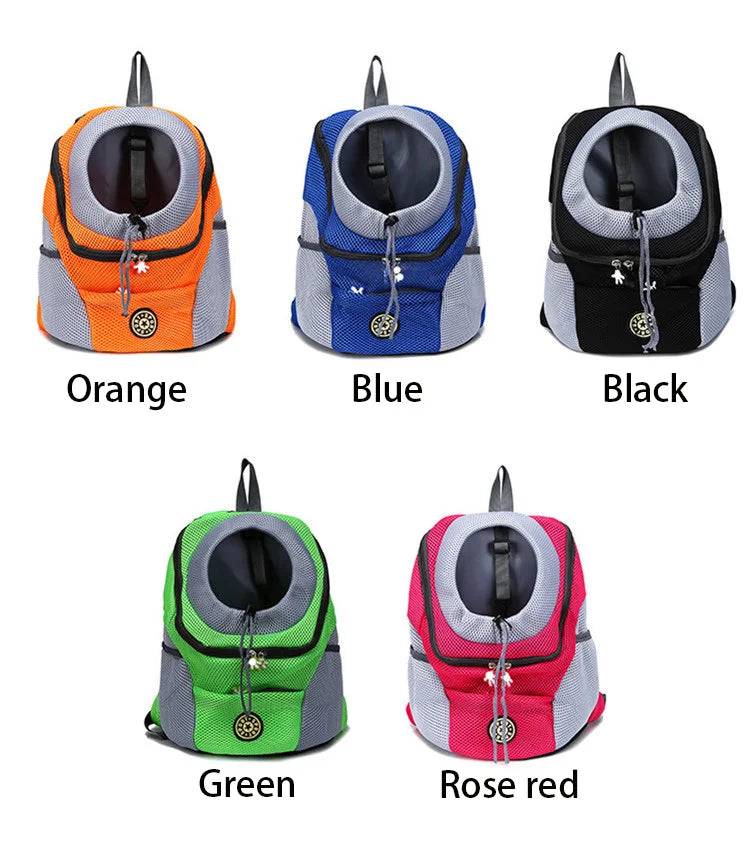 Pet Dog Carrier Bag Puppy Carriers Backpack For Dogs Travel Breathable Dog Bag Outdoor Dog Carrier Bag Pet Carrying Supplies