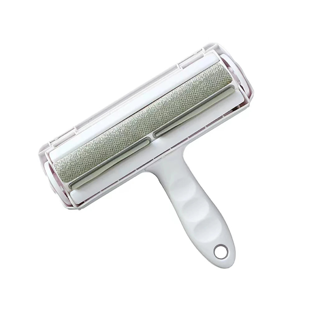 Pet Hair Remover With Washable Double-Sided Drum Adhesive Brush Suitable For Sofa Carpet Clothing And Bedding Hair Removal Tools