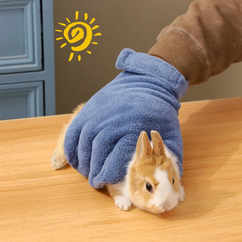 Bite Proof Small Pet Handling Gloves Small Animals Hamster Rats Calming Glove Sugar Glider Pouch Mitt