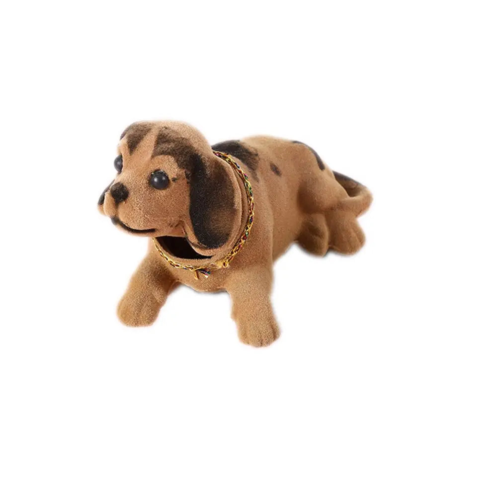 Creative Bobble Head Dog Figure Ornament Statue Cute Shaking Head Dog Car Ornament for Car Dashboard Tabletop Decoration Bobbing