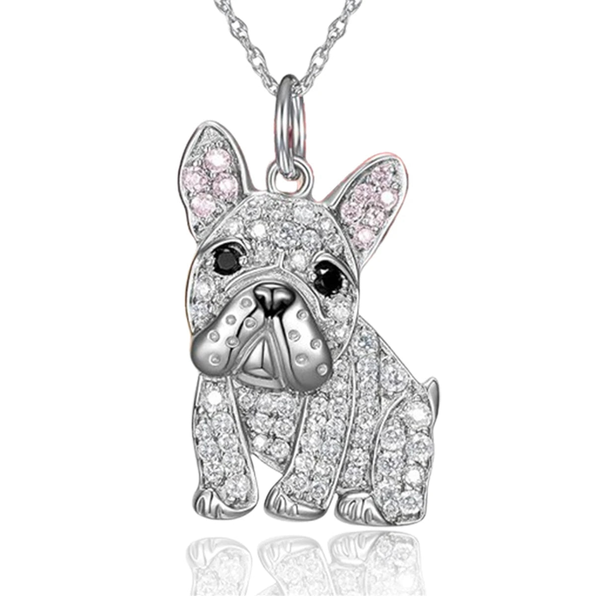 Exquisite and Cute Schnauzer Dog Pendant Necklace for Women Elegant Pet Puppy Jewelry Animal Accessories