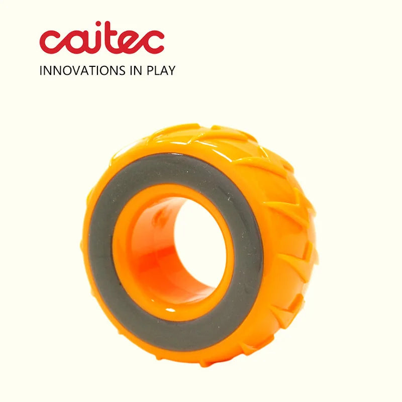 CAITEC Dog Toys Squeaking Tire Toy Durable Floatable Springy Pet Toys Bite Resistant
