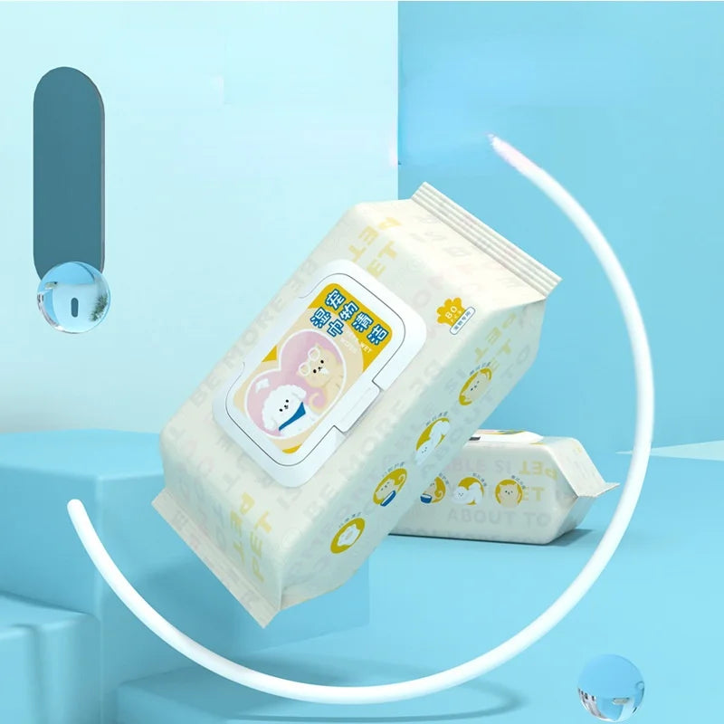 80Pcs Pet Wipes for Teeth, Eyes, Ears, Paws & Hygiene