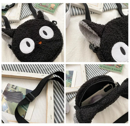 Japanese Style Kawaii Bag Women Cartoon Plush Shoulder Bag for Women 2022 New Crossbody Bag Small Phone&Purse Bag Bolsa Feminina