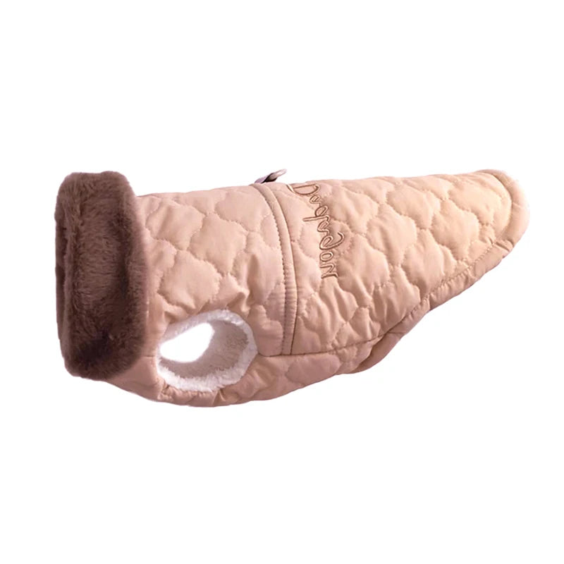 Warm Fleece Dog Jacket Vest Winter Dog Clothes Puppy Cats French Bulldog Coat Chihuahua York Pet Apparel for Small Medium Dogs