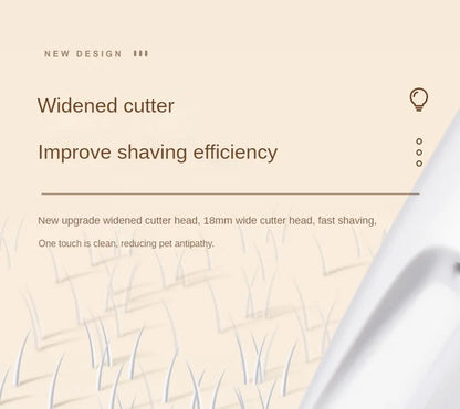 With LED Light Waterproof Foot Shaver Cat Foot Shaving Special Pets Dog Foot Trimmer