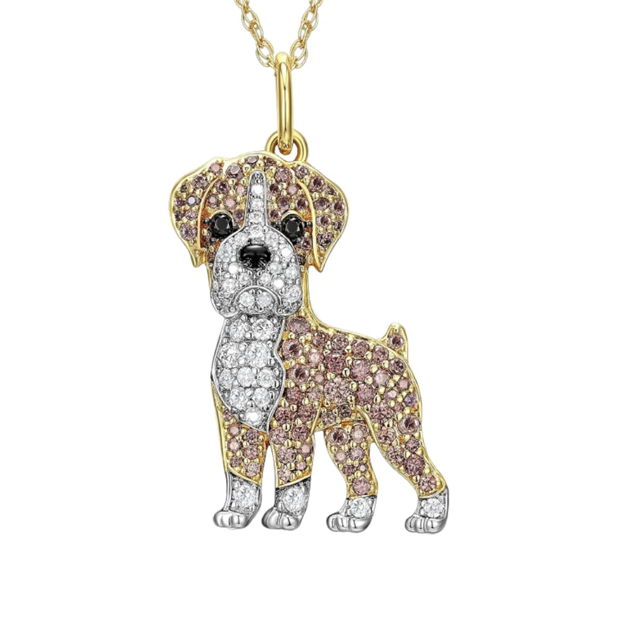 Exquisite and Cute Schnauzer Dog Pendant Necklace for Women Elegant Pet Puppy Jewelry Animal Accessories