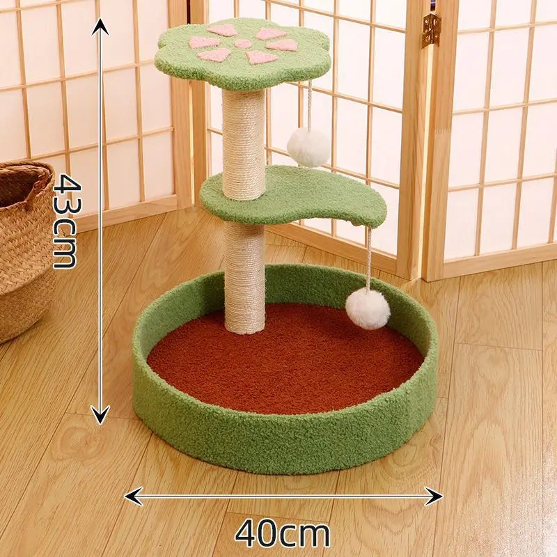 Cats Scratcher Cat Tree House Scratching Post for Cats Climbing Shelf Cat Tree Tower Condo Furniture Pet Products Scratch Frame