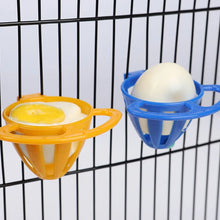 1件裝鳥鸚鵡餵食器籠水果蔬菜架籠子接入吊籃容器玩具寵物鸚鵡餵食器籠子用品