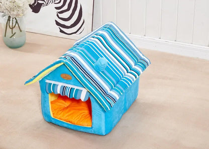 Soft Indoor Pet Tent House for Small to Medium Dogs & Cats