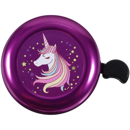 Clear Handlebar Bell Kids Bike Cartoon Bell Loud Warning Alarm Clear Sound Kid Bike Ring Bell Safety Cycling Accessories