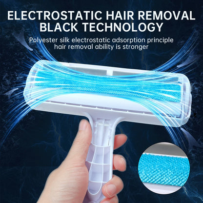Portable Hair Removal Roller Cat and Dog Hair Remover Reusable Pet Hair Removal Tool for Home Couch Furniture Carpet Cleaning