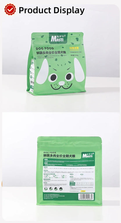 狗糧寵物零食高蛋白雞肉天然有機蔬菜乾狗糧美味又營養狗狗訓練獎勵