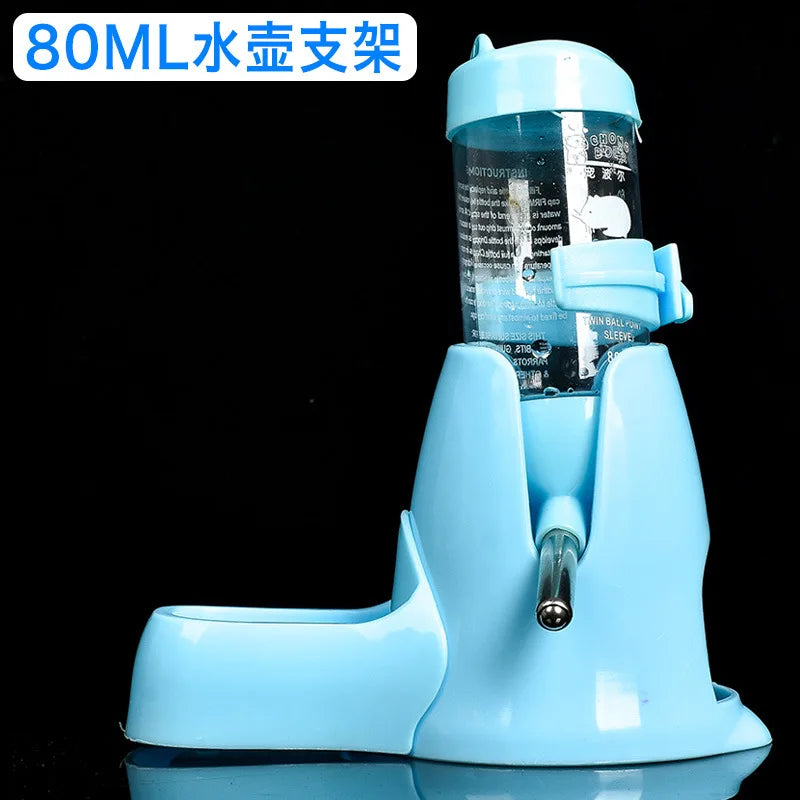 ハムスター用おもちゃ 給水器 小動物用 自動給水器 ウォーターボトル ボウル 食器 フードコンテナ付き モルモット ラット用