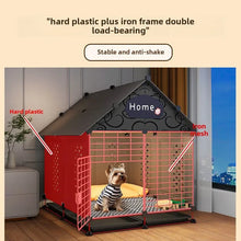 Dog cage Small and medium-sized dog Teddy Bigbear Indoor dedicated one room one bathroom kennel with toilet integrated pet cage