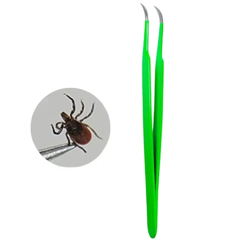 Practical Dog Fleas Ticks Removal Tool Metal Curved Hook for Dogs Cats Effective Control Remover