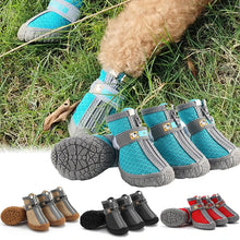 Non-Slip Warm Dog Shoes – Plush Winter Pet Booties for Dogs