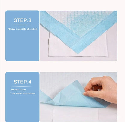 Dog Training Pee Pads – 20–100pcs Absorbent Pet Diapers