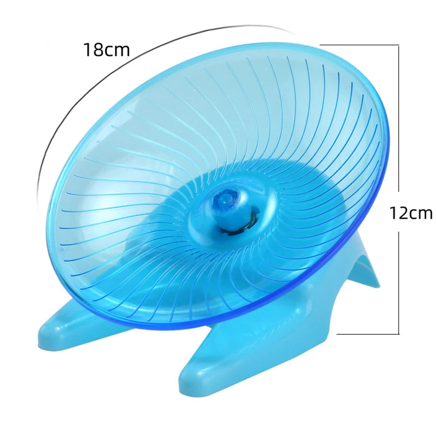 Hamster Running Wheel Silent Flying Disc Running Wheel Golden Bear Exercise Machine Guinea Pig Sports Wheel Pet Toy