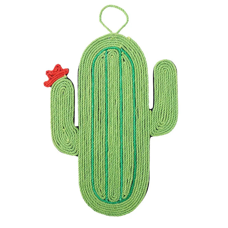 Cat Scratch Board, Cactus Style Anti Cat Scratch Grinding Claw Board, Hanging Cat Scratch Pad, Cat Toys That Do Not Shed Debris