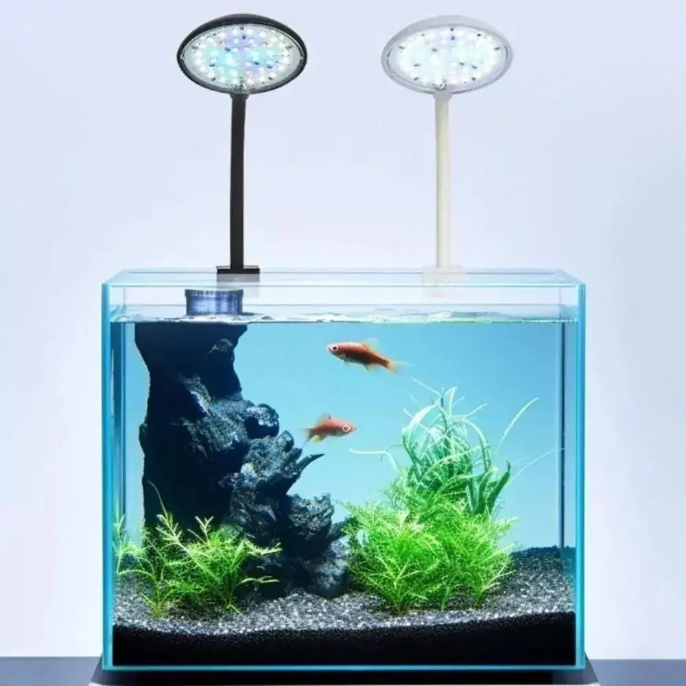 New Mini Fish Tank Clip Lamp 5/7W LED Adjustable Aquarium Plant Light Living Room 360-Degree Rotation Aquarium Light