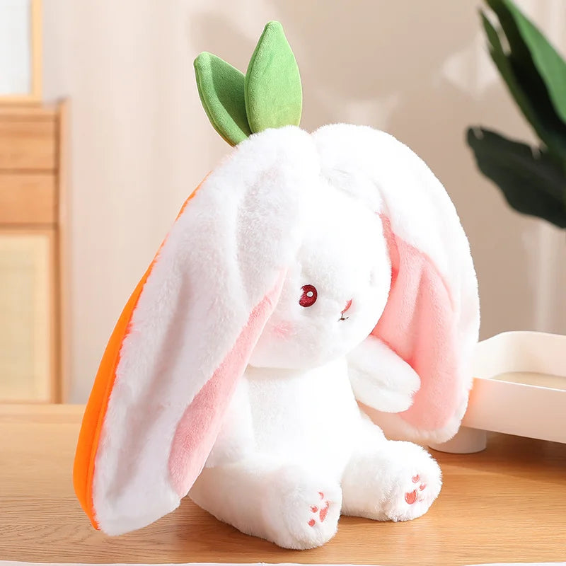 35cm Creative Funny Doll Carrot Rabbit  Toy Stuffed Soft Bunny  Toys for Kids Girls Birthday Gift