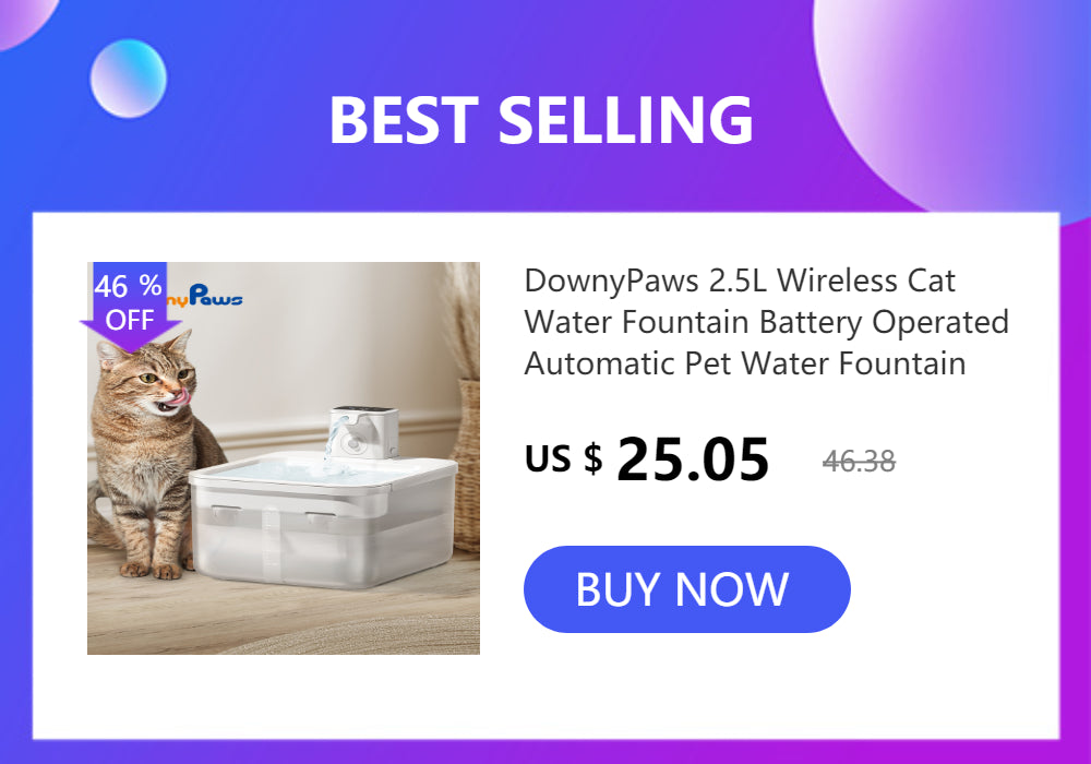 DownyPaws 4000mAh Cat Litter Odor Purifier & Deodorizer