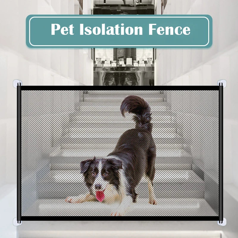 Pet Dog Fence Indoor Portable Dog Gate Pet Separation Guard Protection Net Dogs Baby Safety Fence Pet Accessories