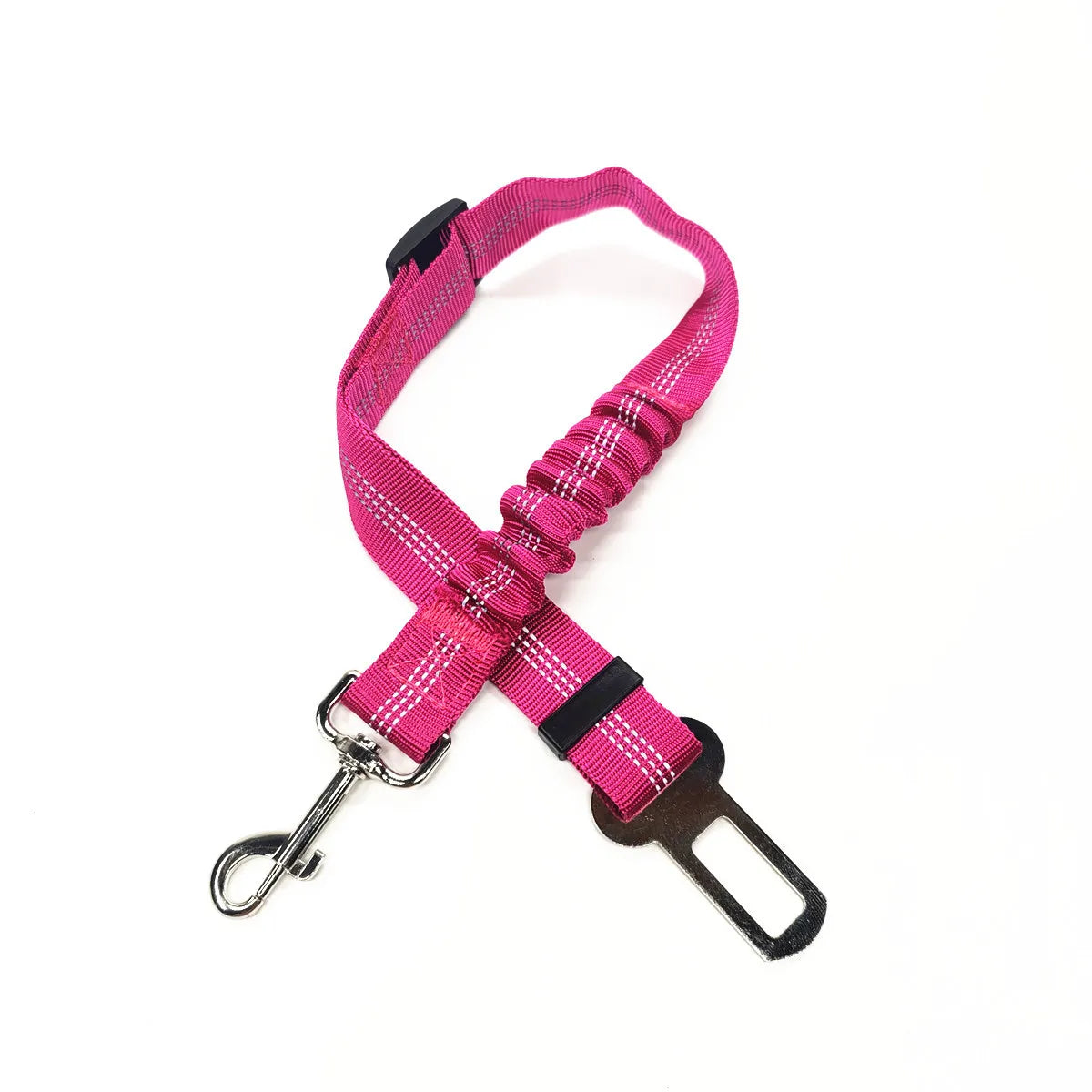 Pet Dog Car Seat Belt Retractable Buffer Elastic Reflective Safety Traction Rope Dog Leash Harness Dogs Dog Accessories Supplies