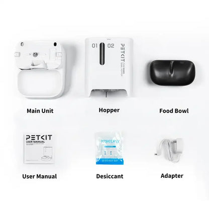 PETKIT  AI Smart Pet Feeder with HD Infrared Night Vision Camera Remote Interaction