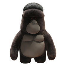 38cm  King Kong Plush Toys Black Ugly Gorilla Doll Movie Character Christmas Birthday Gift Zoo Souvenir