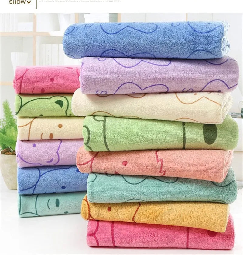 Microfiber Pet Towel Super Absorbent Pet Bath Towel for Cats Small Large Dogs Cleaning Grooming Drying Tool Pets Supplies