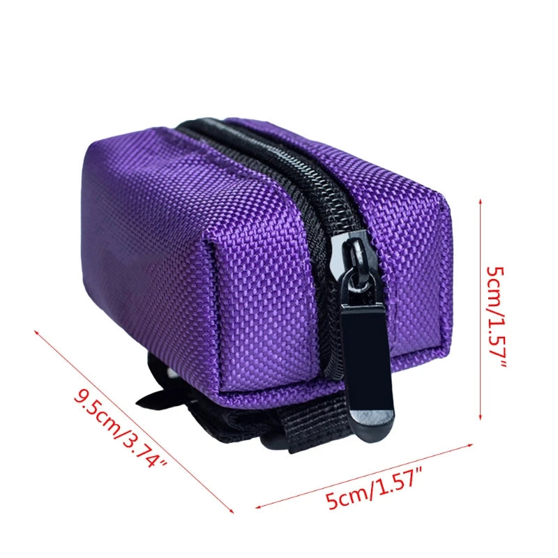 Portable Dog Poop Bag Dispenser Pouch Biodegradable Holder