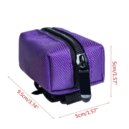 Portable Dog Poop Bag Dispenser Pouch Biodegradable Holder