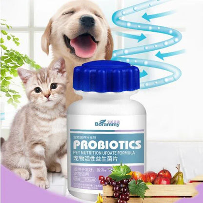 Pet Probiotic Tablets – Digestive & Gut Health for Dogs & Cats